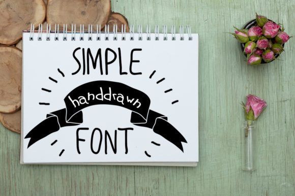 Simple Font Poster 1