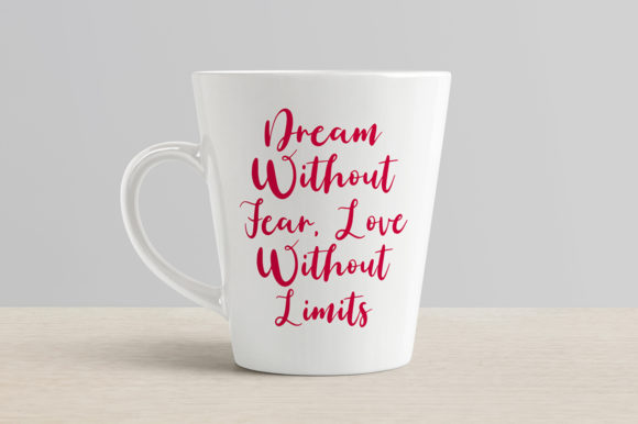 Simple Brush Font Poster 3