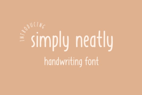 Simply Neatly Font Poster 1