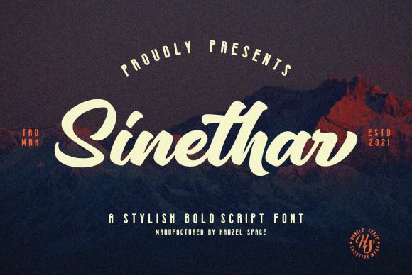 Sinethar Font Poster 1