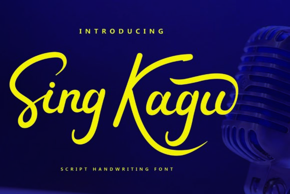 Sing Kagu Font Poster 1