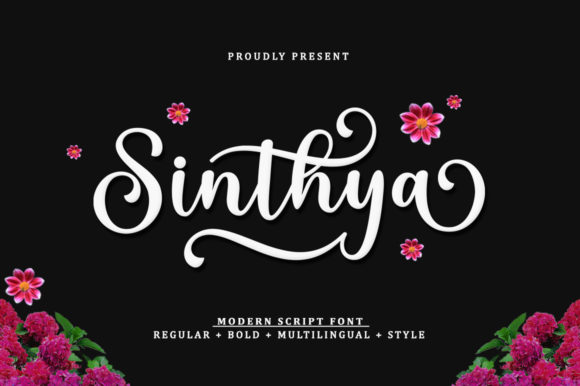 Sinthya Font Poster 1