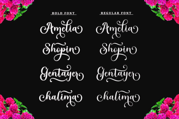 Sinthya Font Poster 4