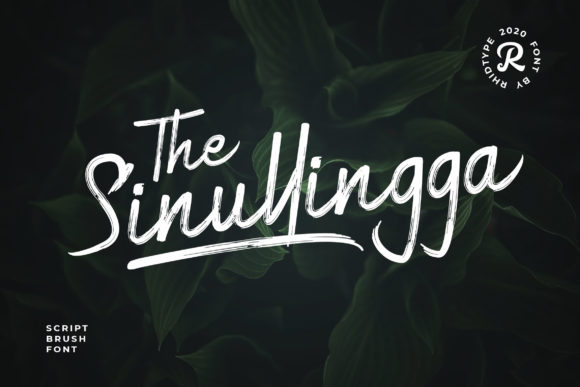 Sinullingga Font Poster 1