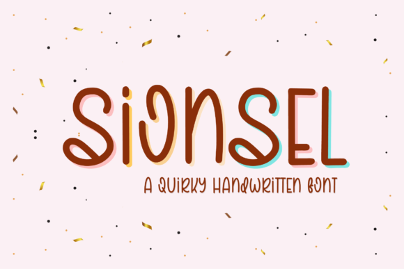 Sionsel Font Poster 1