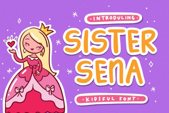 Sister Sena Font Poster 1