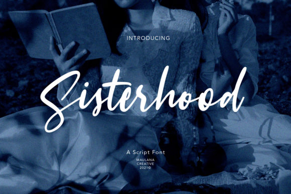 Sisterhood Font Poster 1