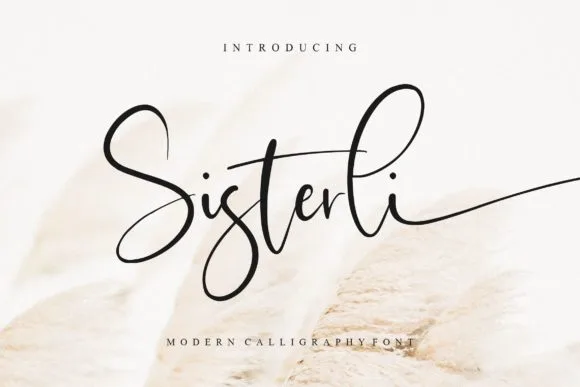 Sisterli Font Sisterli Font Poster 1