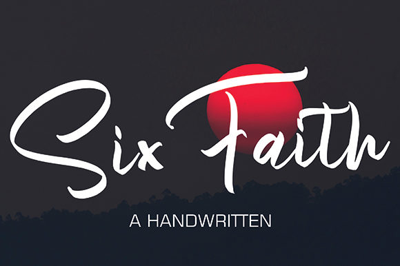 Sixfaith Font Poster 1