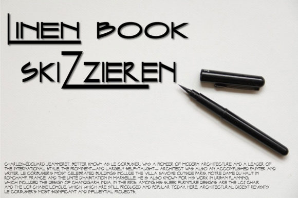 Sketsa Font Poster 8