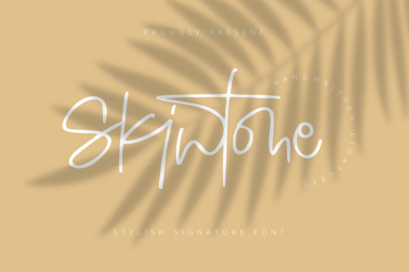 Skintone Font Poster 1