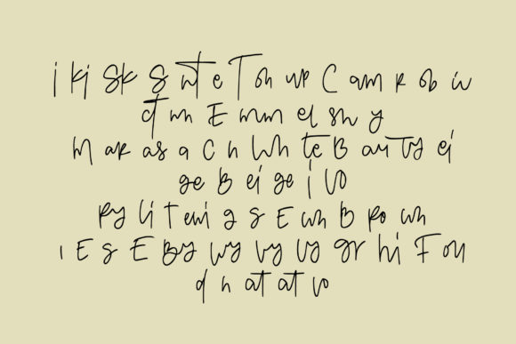 Skintone Font Poster 7