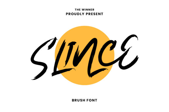 Slince Font Poster 1