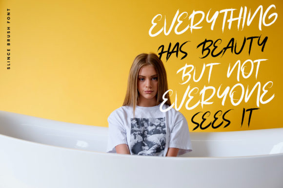 Slince Font Poster 4