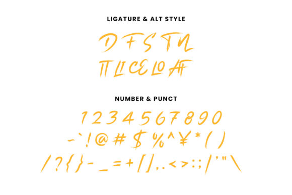 Slince Font Poster 9