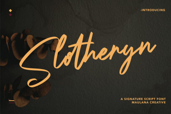 Slotheryn Font Poster 1