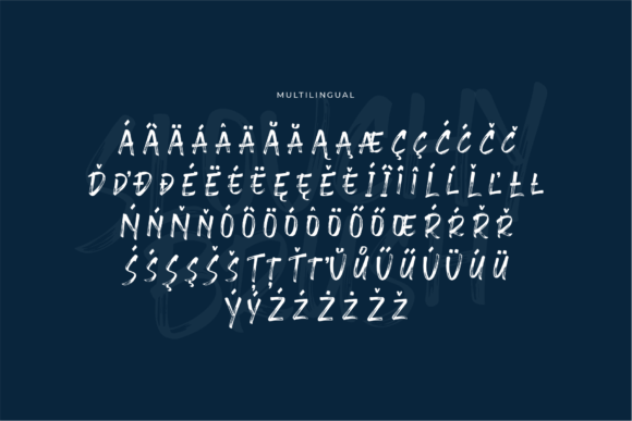 Slouchy Brush Font Poster 17