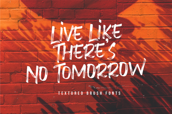 Slouchy Brush Font Poster 10