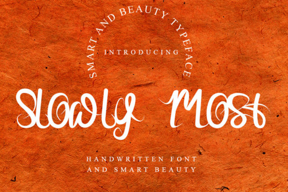 Slowly Most Font Poster 1