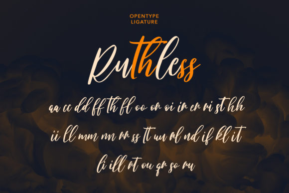 Slowtyfill Font Poster 9
