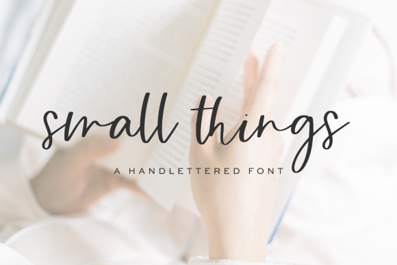 Small Things Font Poster 1