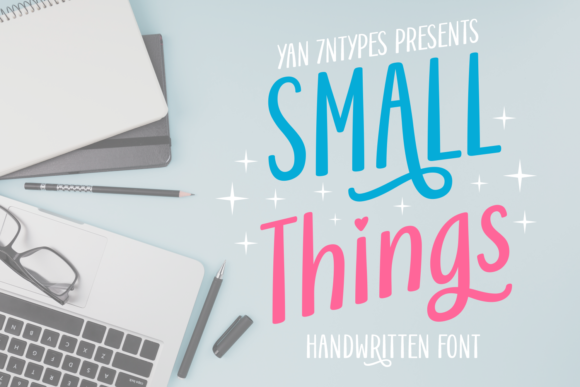 Small Things Font Poster 1
