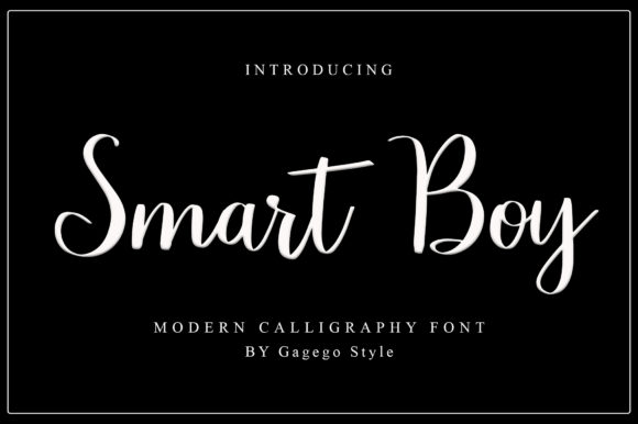 Smart Boy Font Poster 1