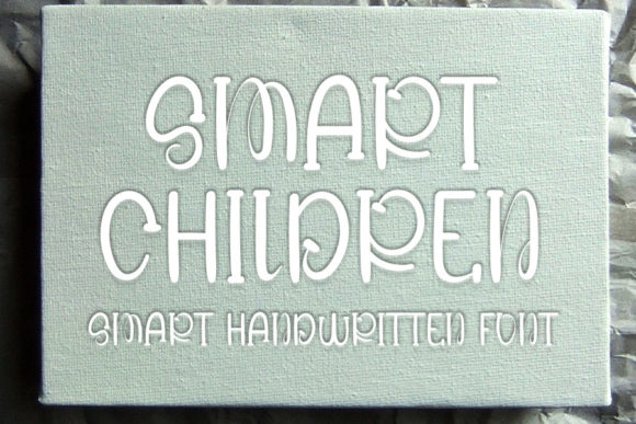 Smart Children Font Poster 1