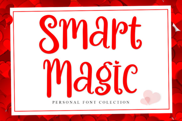 Smart Magic Font Poster 1