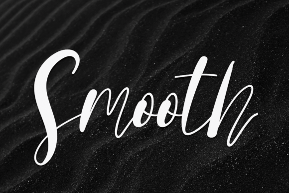 Smooth Font Smooth Font Poster 1