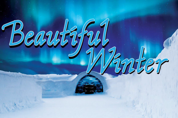 Snowman Font Poster 3