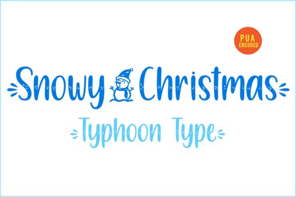 Snowy Christmas Font