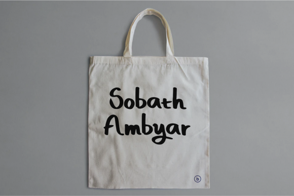 Sobath Ambyar Font Poster 1