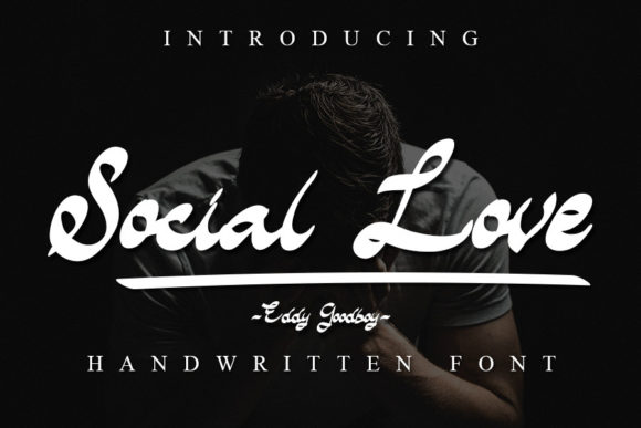 Social Love Font Poster 1