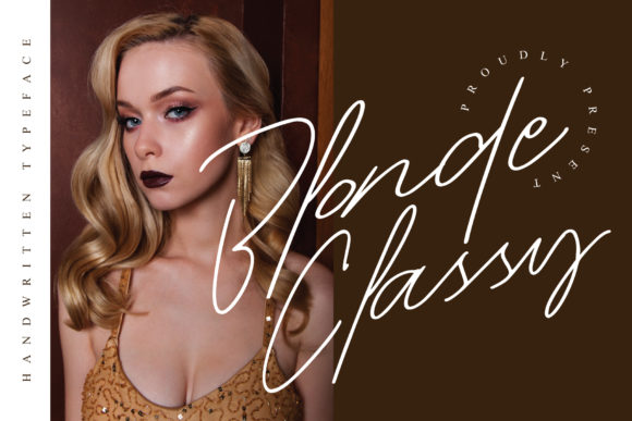 Socialite Font Poster 2