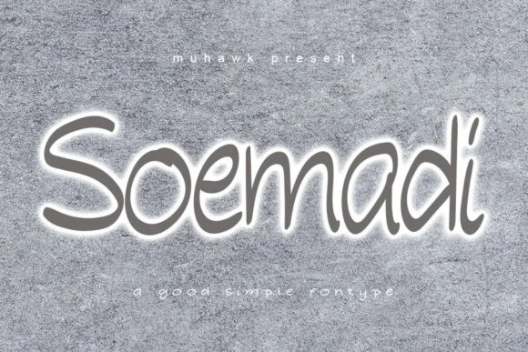 Soemadi Font Soemadi Font Poster 1
