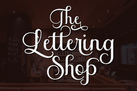 Soffia Script Font Poster 2