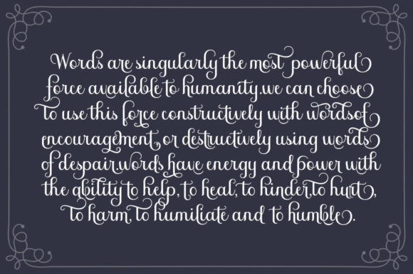 Soffia Script Font Poster 3