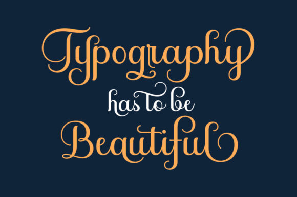 Soffia Script Font Poster 5