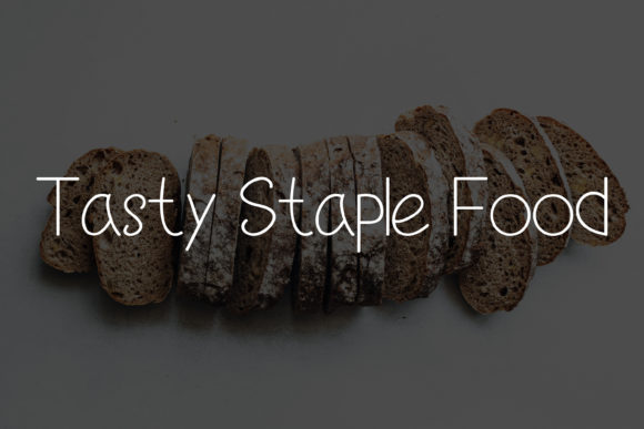 Soft Bread Font Poster 3