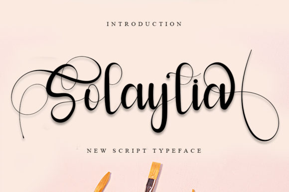 Solaytia Font Poster 1