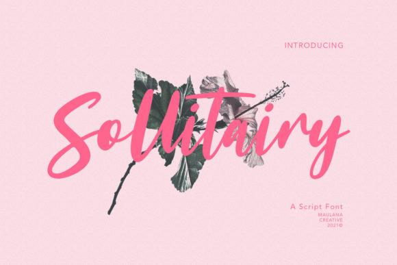 Sollitairy Script Font