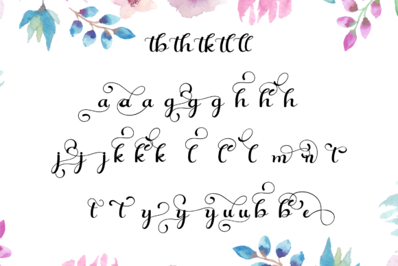 Solwhite Font Poster 2
