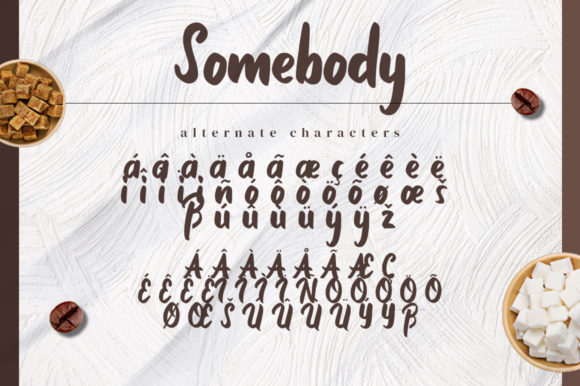 Somebody Font Poster 14