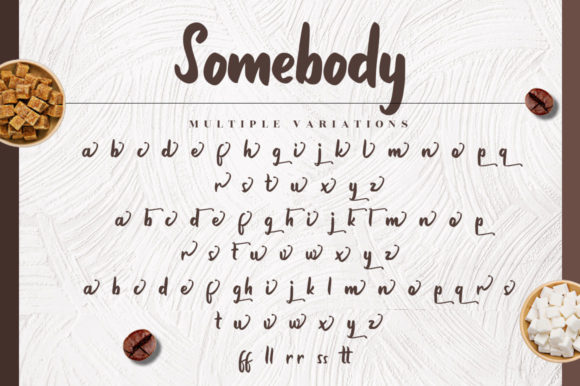 Somebody Font Poster 15