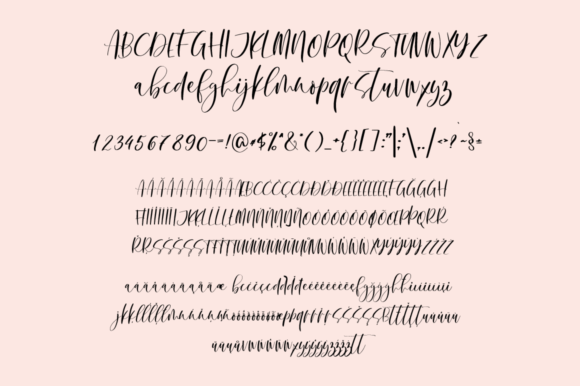 Somnia Font Poster 11