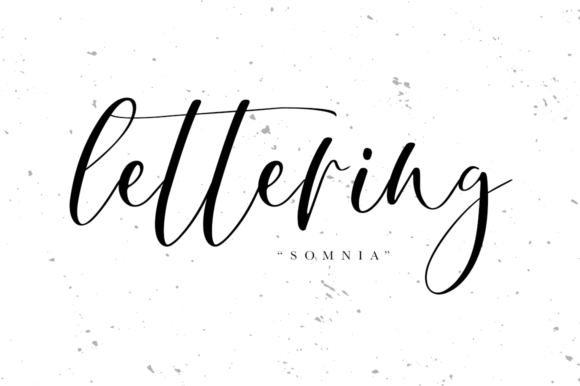 Somnia Font Poster 9