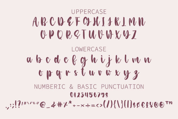 Sophia and Antony Font Poster 17