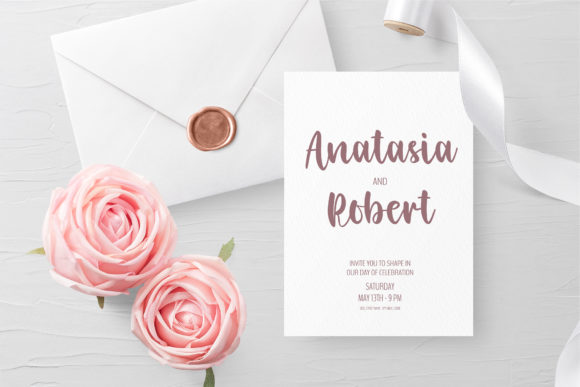 Sophia and Antony Font Poster 5