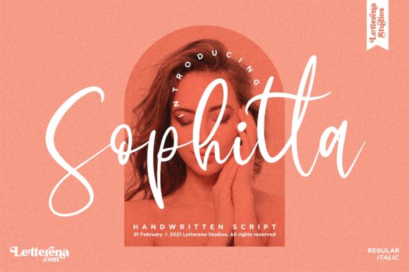 Sophitta Font Poster 1